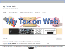 Tablet Screenshot of mytaxonweb.be